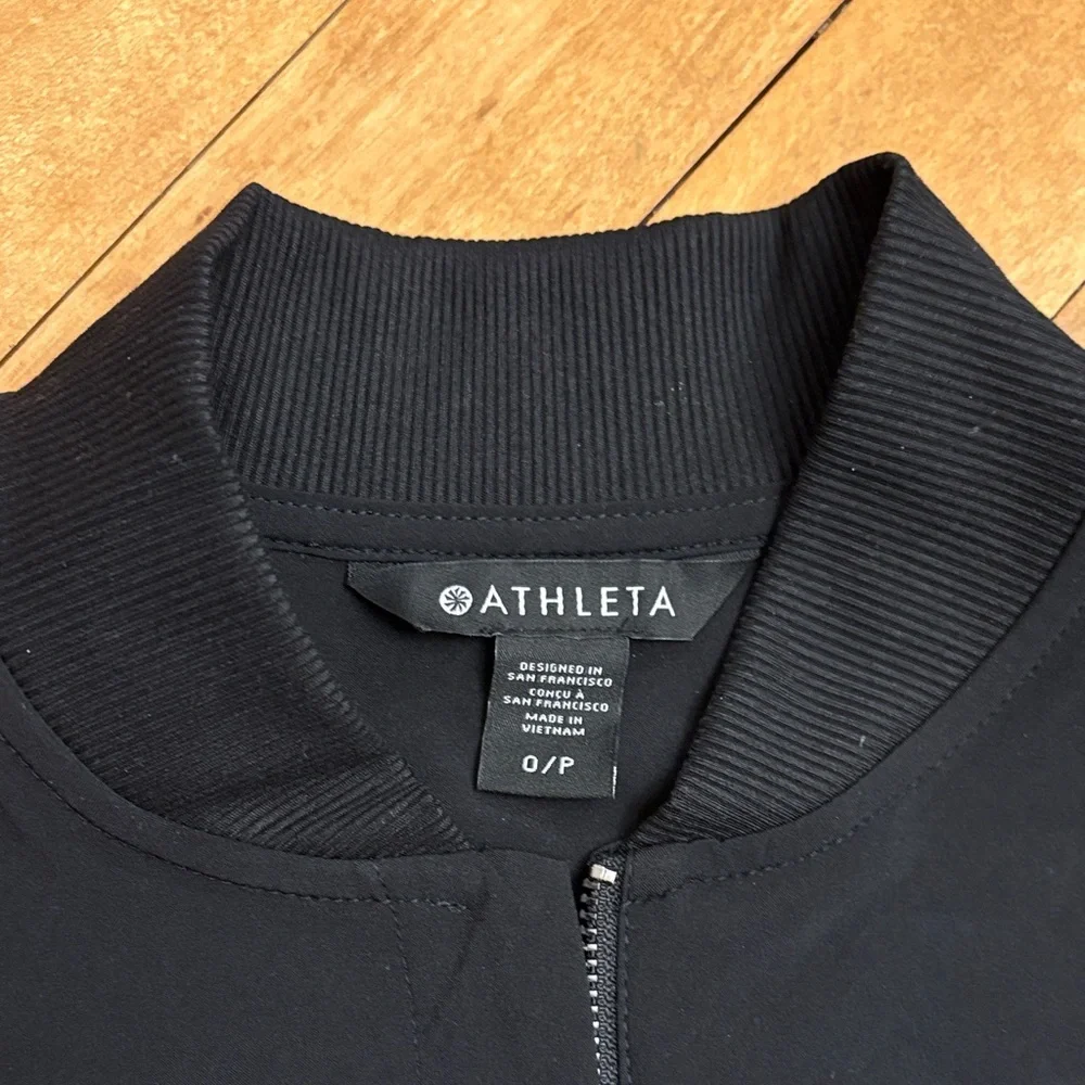 Athleta Sleeveless Black Romper - Picture 4 of 5